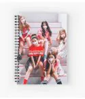 Red Velvet K pop Notebook Signature — Silver Collectible Ver.
