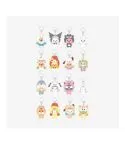 STRAY KIDS SKZOO X SANRIO CHARACTERS SECRET FLOCKED FIGURE KEYRING (CHEER UP Ver.)