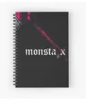 دفتر حلزوني Monsta X — إصدار "MONSTA" — Monsta X Limited Edition