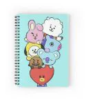 Bt21 K pop Notebook — Beige Edition