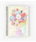 دفتر حلزوني Bt21 — إصدار "BT21" — Bt21 Limited Edition