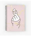دفتر حلزوني Kpop — إصدار "Signature" — Kpop Limited Edition
