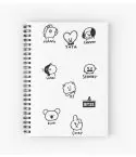 مفكرة Bt21 — إصدار "BT21" — Bt21 Limited Edition