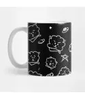 كوب سفر Bt21 — إصدار "Street Style" — Bt21 Black Edition