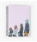 Black Pink K pop Notebook Signature — White Exclusive Ver.