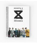 دفتر حلزوني Monsta X — إصدار "MONSTA" — Monsta X Limited Edition