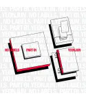 محتويات ألبوم YEONJUN NO LABELS: PART 01 النسخة العشوائية — 3 مجموعات SET-UP A, B, C