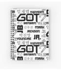 دفتر حلزوني Got7 — إصدار "GOT7" — Got7 Limited Edition