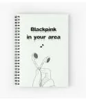 Black Pink Spiral Notebook Signature — Limited Ver.