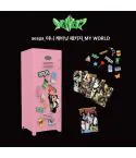 البوم اصلي aespa_MINI CABINET PACKAGE_MYWORLD