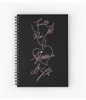 مفكرة Black Pink — إصدار "Signature" — Black Pink Limited Edition