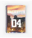 Exo Notepad — Purple Retro Ver.