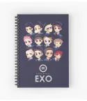 دفتر حلزوني Exo — إصدار "EXO" — Exo Limited Edition