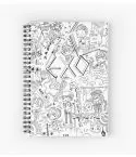 دفتر حلزوني Exo — إصدار "EXO" — Exo Limited Edition
