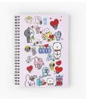 Bt21 Notebook — Silver Exclusive Ver.