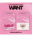 البوم اصلي Solar 2nd Single Album WANT POCAALBUM Ver