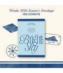 البوم اصلي WONHO 2025 Seasons Greetings Bright Sky DESK CALENDAR Ver