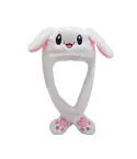Dancing Bunny kpop Bunny Hat WHITE-VER Gift Pick — Red Edition