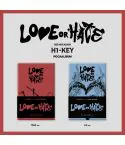 البوم اصلي النسخة العشوائية H1KEY 3rd LOVE or HATE POCA