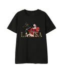 تيشيرت بطباعة Black Pink — إصدار "LALISA" — Black Pink Limited Edition