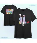تيشيرت كيبوب Bt21 — إصدار "BT21" — Bt21 Oversized Ver.
