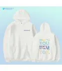هودي بولوفر Bts — إصدار "BTS" — Bts Black Hoodie