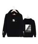 هودي يونيسكس Bts — إصدار "BTS" — Bts Black Hoodie