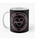 Apink Insulated Cup ALL MEMBERS NAME — Red Deluxe Ver.