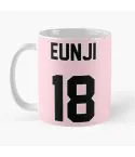 كوب سفر Apink — إصدار "Eunji Jersey Coffee" — Apink Black Edition
