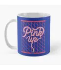 Apink K pop Mug Minimal Logo — White Premium Ver.