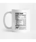 كوب معزول Ateez — إصدار "Nutritional Facts" — Ateez Black Edition