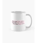 Black Pink Insulated Cup Photo Print — Blue Retro Ver.