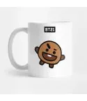 كوب معزول Bt21 — إصدار "TATA & RJ" — Bt21 Black Edition