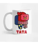 كوب حراري Bt21 — إصدار "Retro Type" — Bt21 Limited Edition