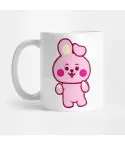 مج كيبوب Bt21 — إصدار "Photo Print" — Bt21 Black Edition