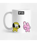 Bt21 Travel Mug Cooky Dab — Gold Premium Ver.