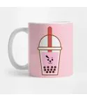كوب سفر Bt21 — إصدار "Neon Script" — Bt21 Black Edition