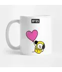 مج كيبوب Bt21 — إصدار "Signature Logo" — Bt21 Black Edition
