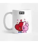 Bt21 Thermos Minimal Logo — Black Edition