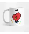 كوب سفر Bt21 — إصدار "BT21 TATA" — Bt21 Black Edition