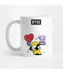 كوب سفر Bt21 — إصدار "BT21 TATA" — Bt21 Black Edition