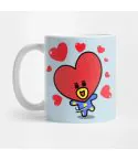 Bt21 Travel Mug TAETAE TAEHYUNG — Green Premium Ver.