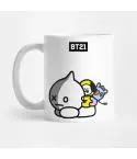 Bt21 K pop Mug VAN — Red Casual Ver.