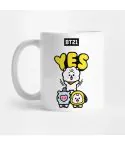 كوب سفر Bt21 — إصدار "BT21 RJ" — Bt21 Black Edition
