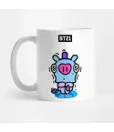 كوب معزول Bt21 — إصدار "Stencil" — Bt21 Black Edition