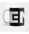 Enhypen K pop Mug Logo — Black Retro Ver.