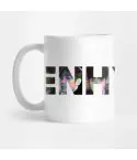 Enhypen Insulated Cup Neon Script — Pink Retro Ver.