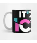 Itzy K pop Mug LOGO ARTWORK — Purple Retro Ver.