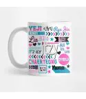 Itzy Tumbler Typography Collage Artwork — Pink Limited Ver.