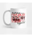 كوب حراري Red Velvet — إصدار "TYPOGRAPHY COLLAGE" — Red Velvet Limited Edition
